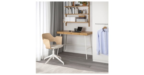 Lillåsen desk bamboo deals